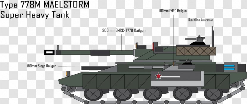 Churchill Tank Super-heavy Main Battle - Heavy Transparent PNG