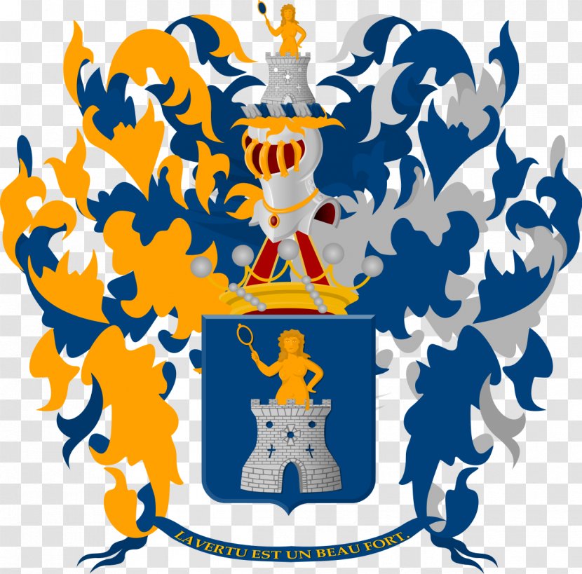 De Beaufort Familiewapen Coat Of Arms Driebergen 's-Graveland - Family Transparent PNG