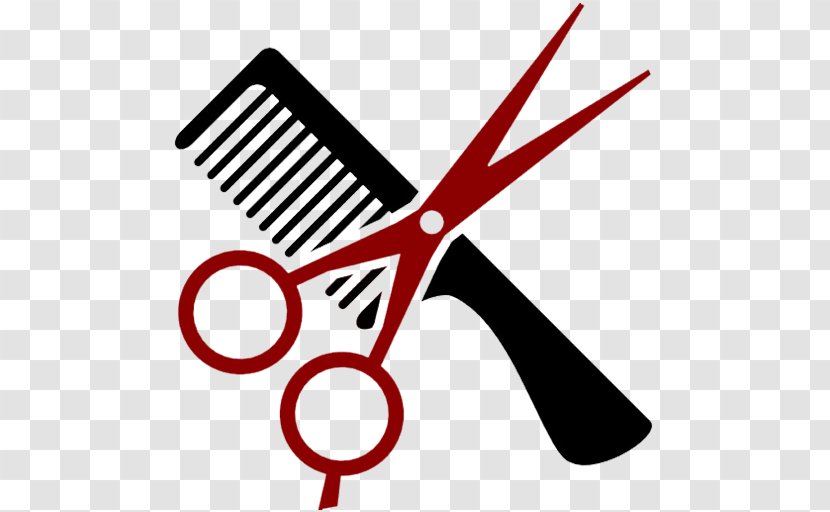 Comb Cosmetologist Hair-cutting Shears Beauty Parlour Clip Art - Hair - Scissors Transparent PNG