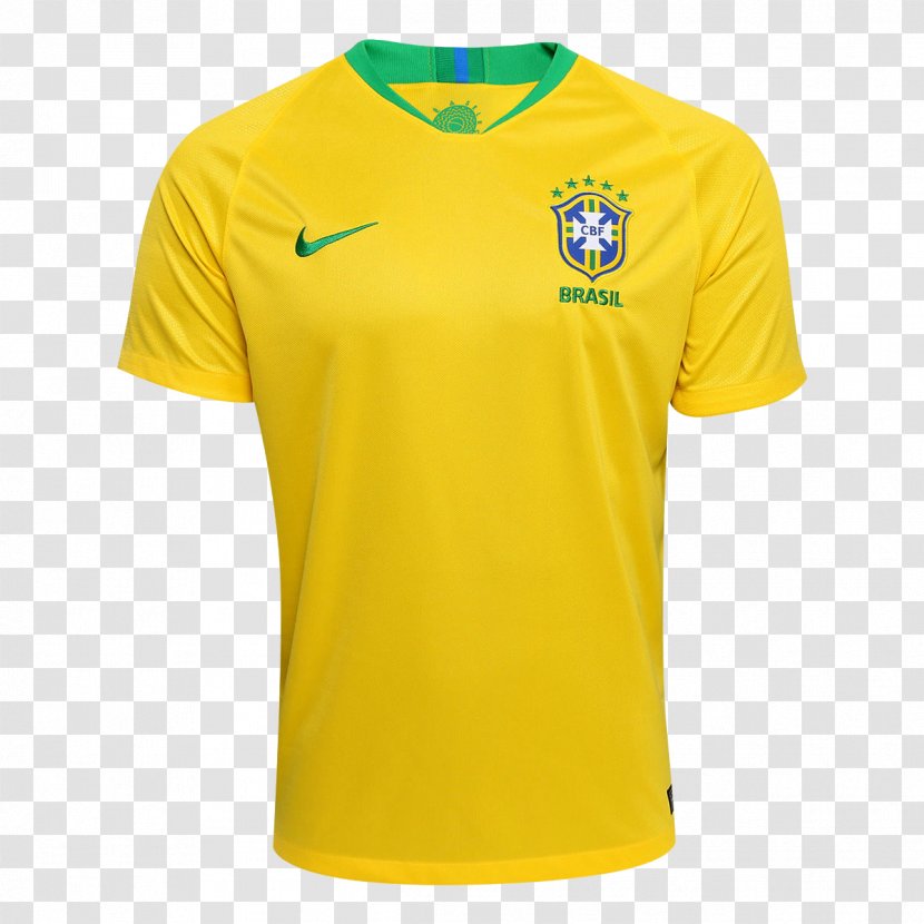 2018 World Cup Sweden National Football Team T-shirt Brazil 2014 FIFA - T Shirt - Brasil Transparent PNG