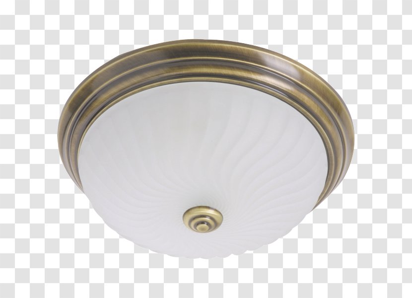 Plafonnière Bronze Lamp Ceiling Glass - Industry Transparent PNG
