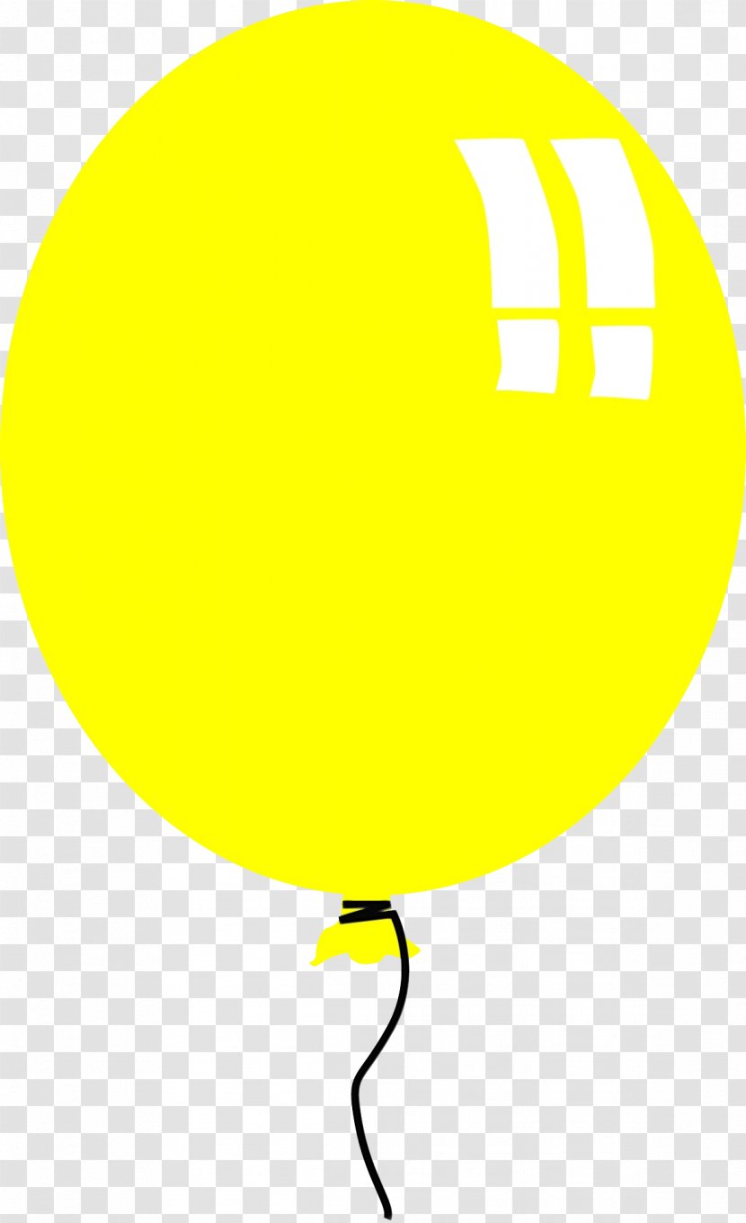 Balloon Arch - Yellow - Helium Gas Transparent PNG