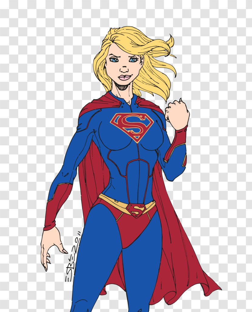 Supergirl Superman Superwoman Cartoon Comics - Animation - Wonder Woman Transparent PNG
