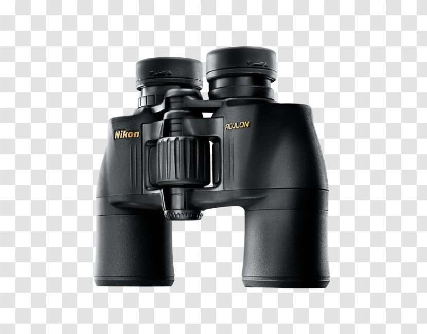 Nikon Aculon A30 Binoculars A211 10-22X50 Porro Prism - Rangefinder Transparent PNG