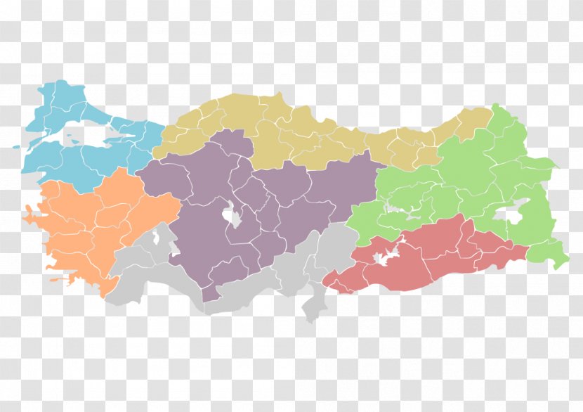 Provinces Of Turkey Gaziantep Eastern Anatolia Region Map Vector Graphics - Geography Transparent PNG