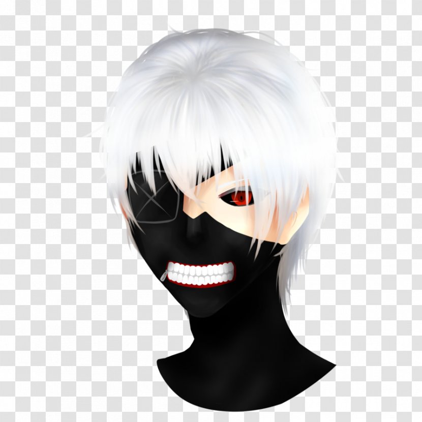 Human Hair Color Headgear Character - Ghoul Mask Transparent PNG