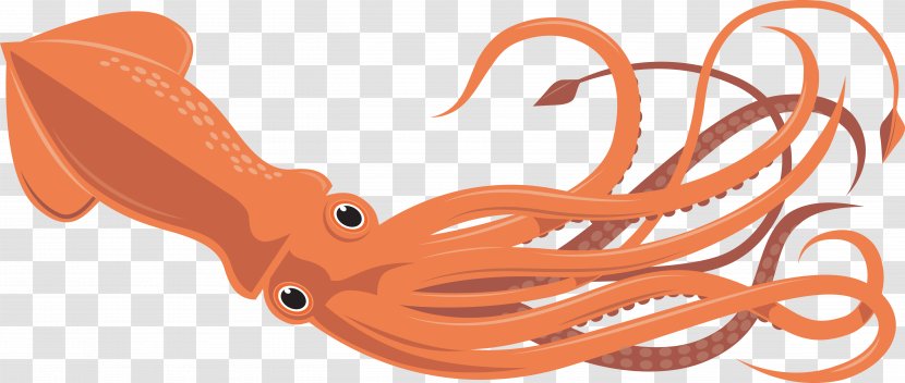Squid Download Octopus Clip Art - Silhouette - Free Shark Transparent PNG
