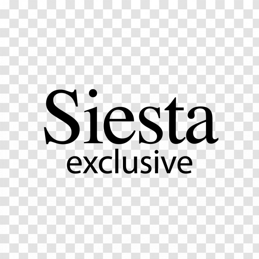 Logo Brand Siesta Font Transparent PNG
