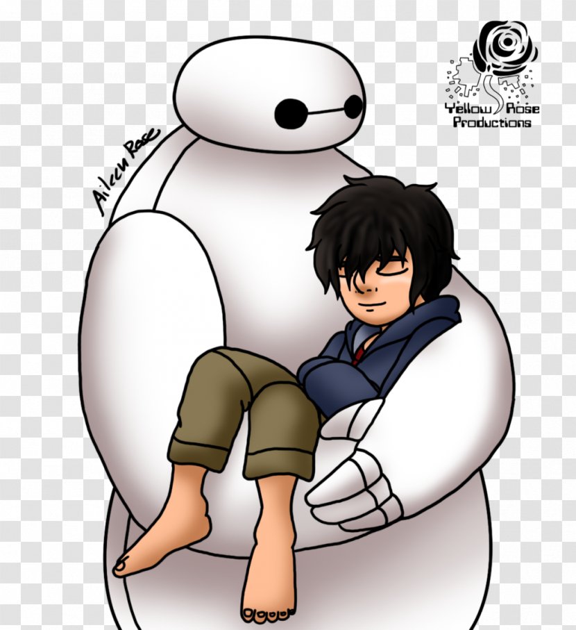 Baymax Hiro Hamada Fan Art Fiction - Flower - Good Evening Transparent PNG