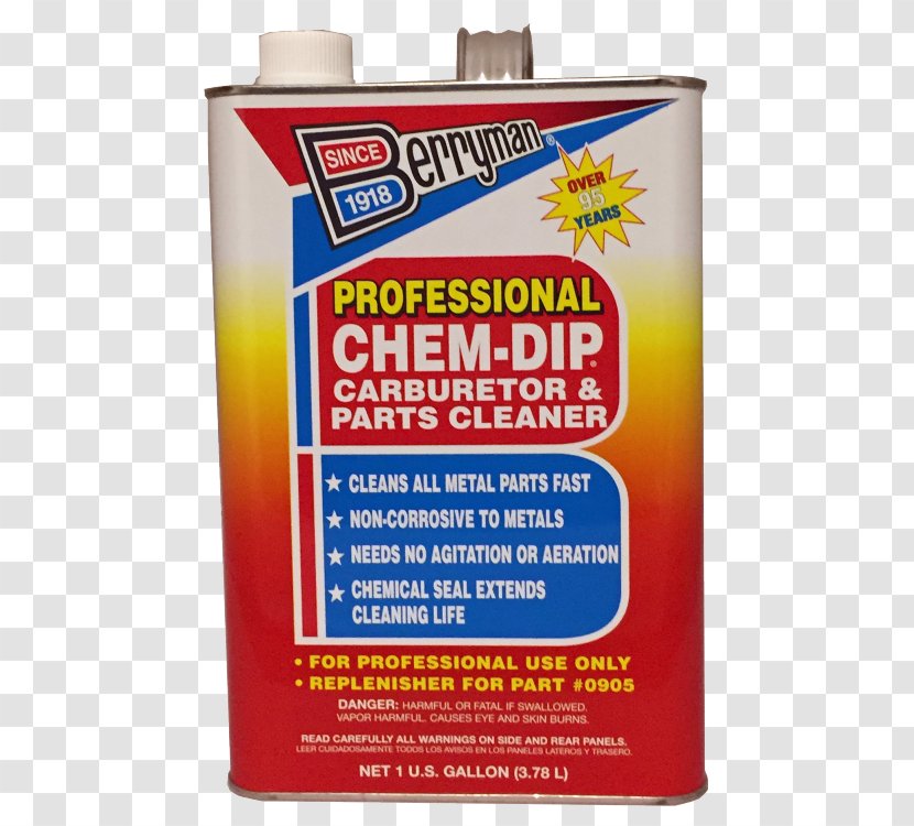 Parts Cleaning Cleaner Lubricant Carburetor - Material - Pail Transparent PNG