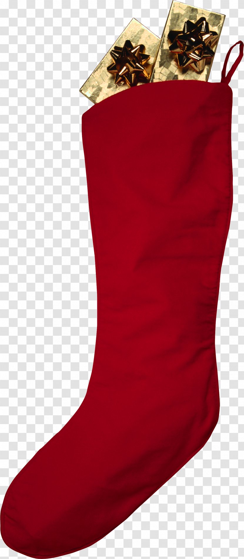Christmas Stockings Gift Decoration - Boot Transparent PNG