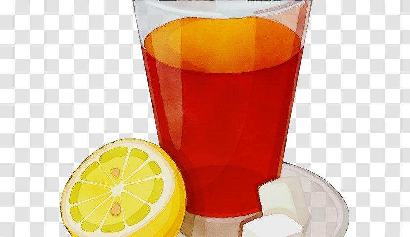 Lemon Drawing - Ingredient - Cocktail Garnish Sour Transparent PNG