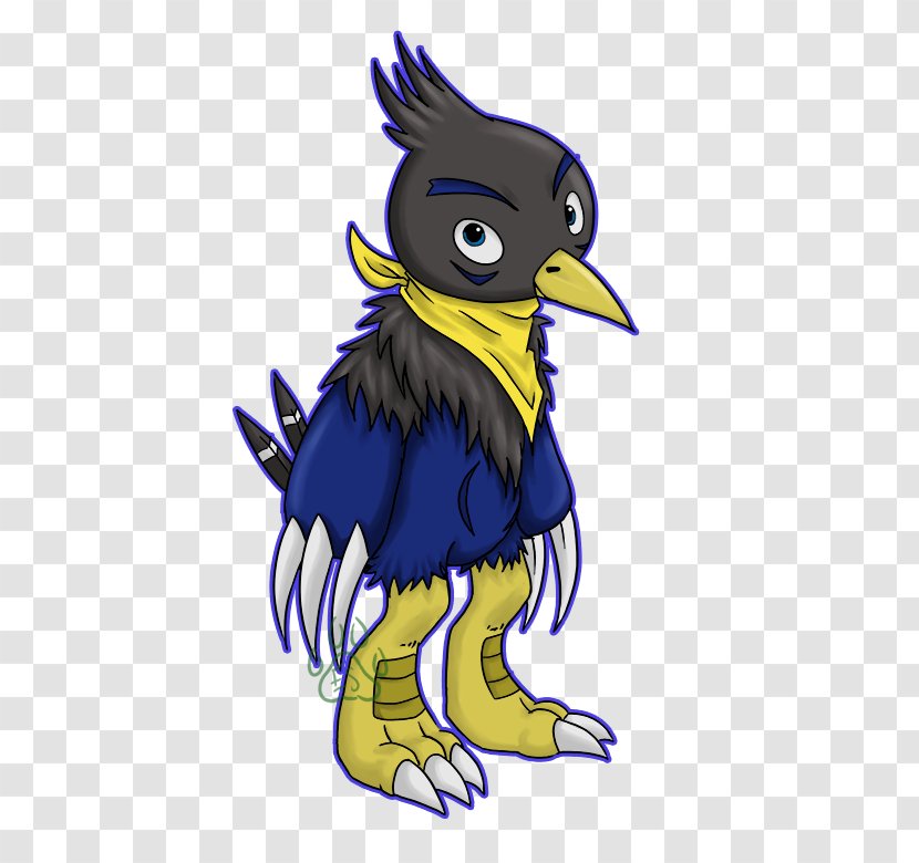 Blue Jay Illustration Clip Art Bird Beak - Mythical Creature - Cartoon Transparent PNG