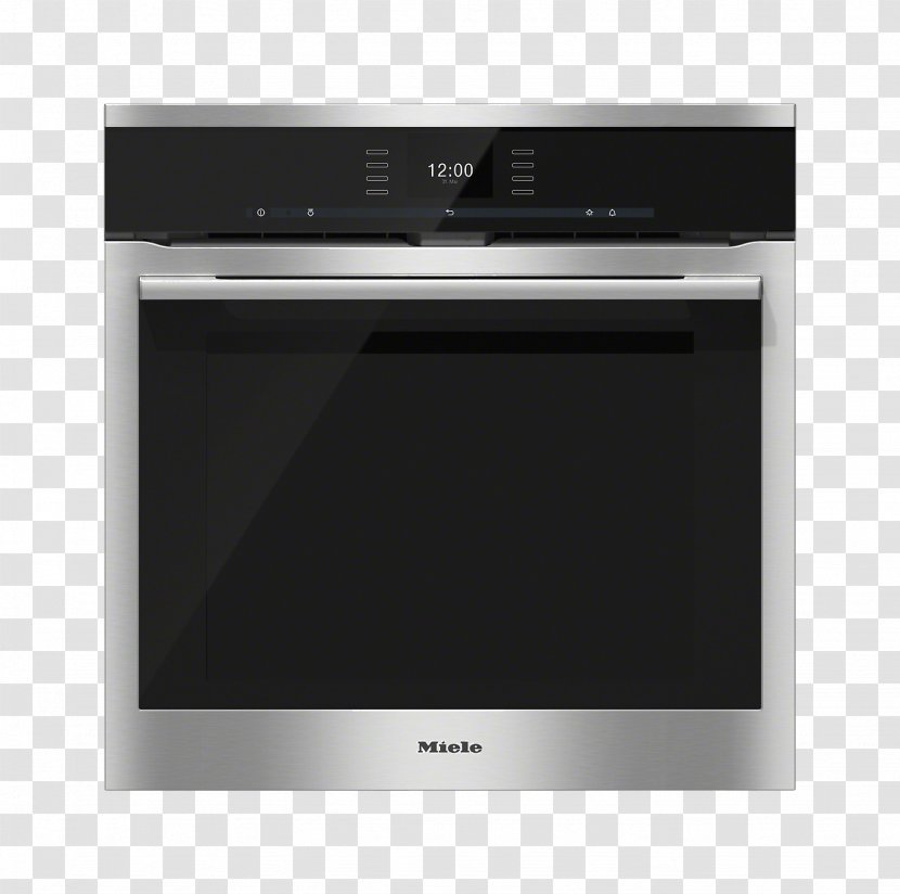 Oven Miele H 6160 BP Home Appliance Stainless Steel Transparent PNG