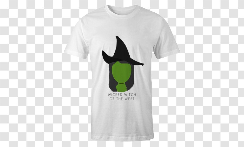 T-shirt University Of Oklahoma Sleeve White Logo - Black - Wicked Witch The West Transparent PNG