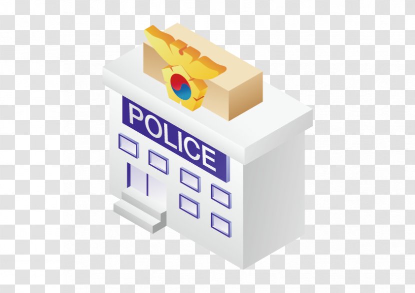 Police Station Officer - Vector Transparent PNG