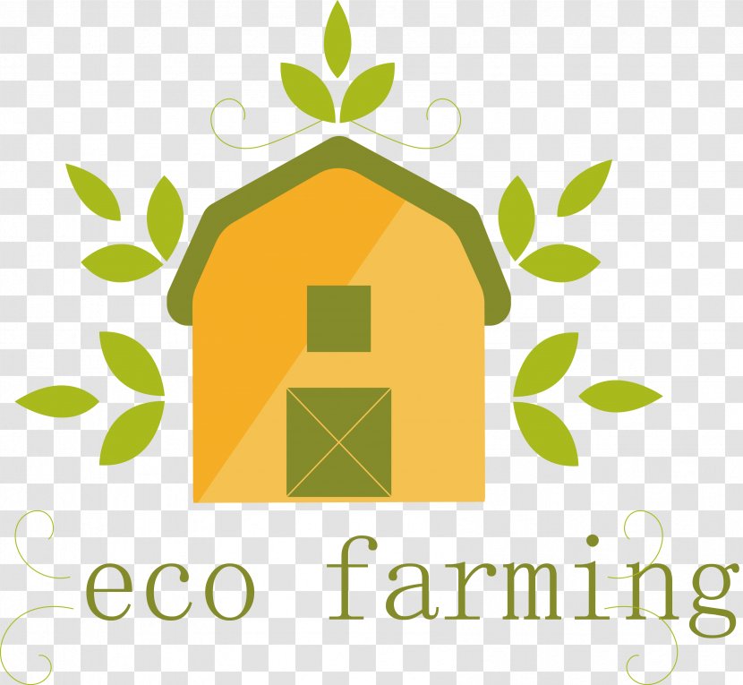 Logo Best Farm Agriculture - Rectangle - Green House Design Transparent PNG