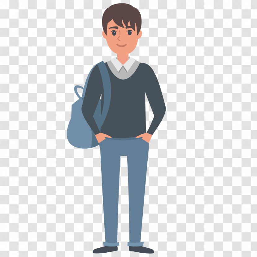 Student Euclidean Vector - Tree - Backpack Of High School Students Transparent PNG