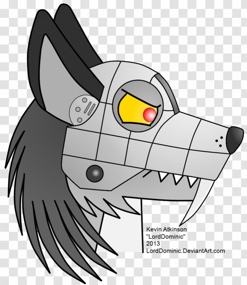 Line Art Cartoon Character Clip - Fiction - Hyena Transparent PNG