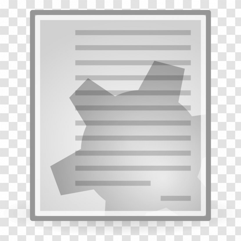 Document File Format Google Images - Black And White - Reproduction Transparent PNG