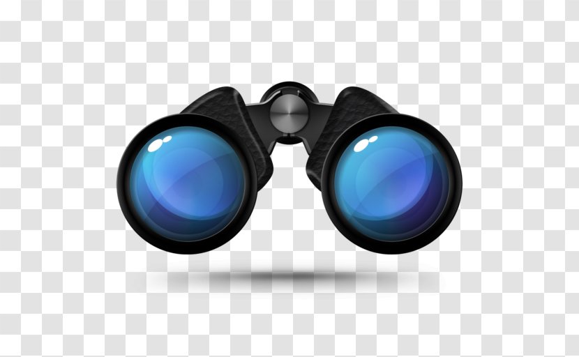 Binoculars Clip Art - Monocular - Analyst Transparent PNG