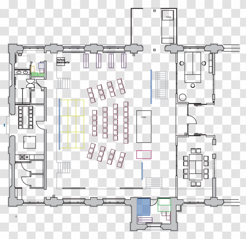 Floor Plan Residential Area Land Lot - Elevation - Design Transparent PNG