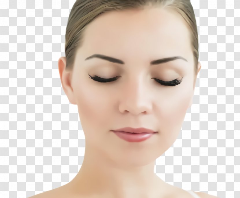 Face Eyebrow Hair Skin Cheek - Eyelash Lip Transparent PNG