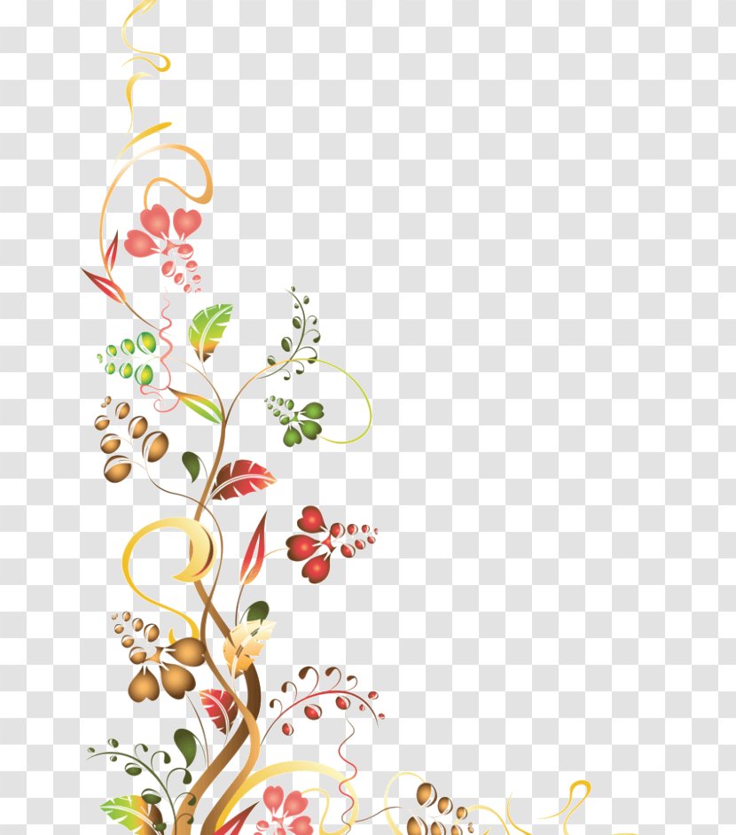 Flower Clip Art - Border - Pattern Transparent PNG