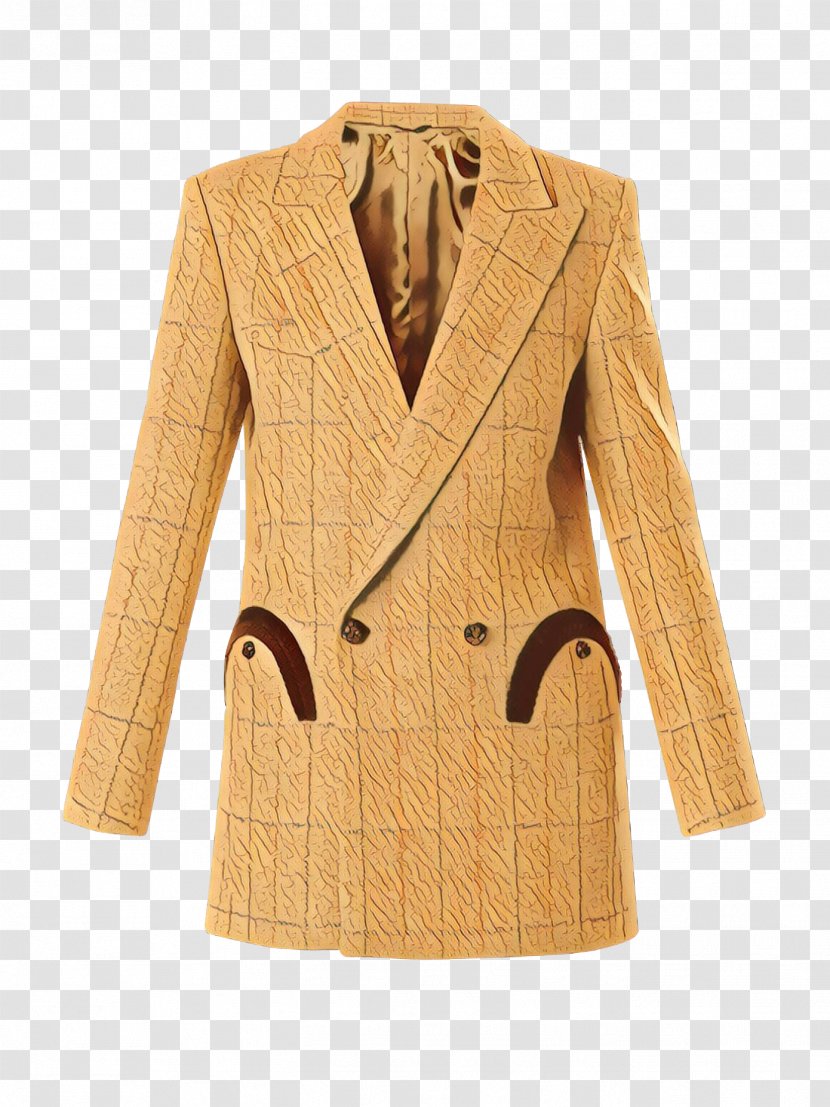 Coat Cartoon - Jacket - Suit Top Transparent PNG
