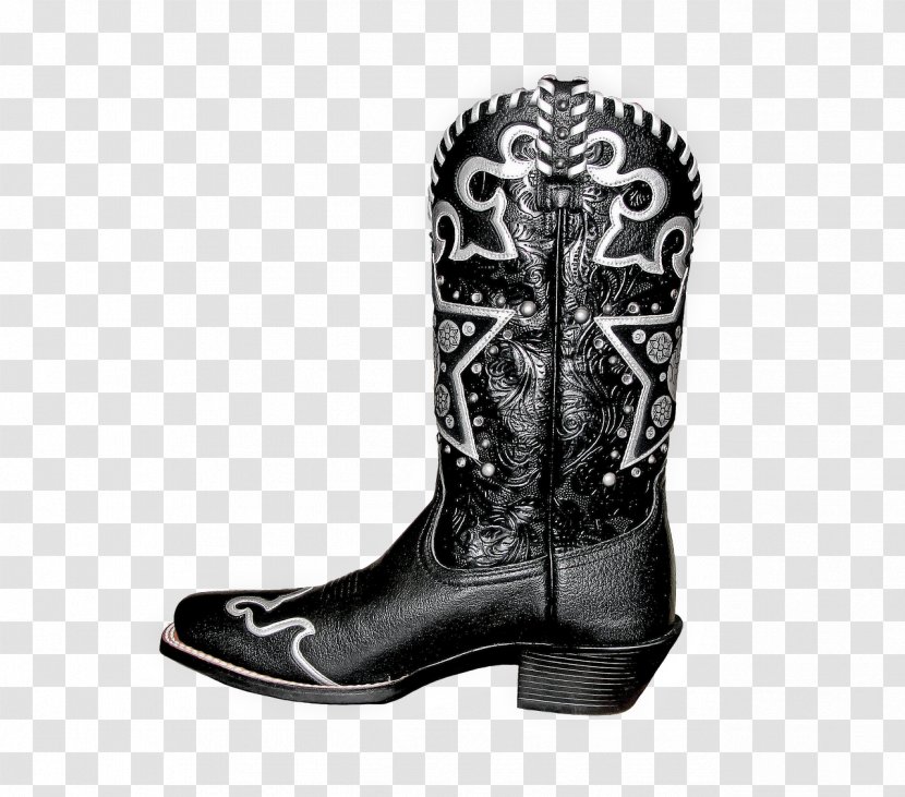 Cowboy Boot Shoe Leather - Kneehigh Transparent PNG