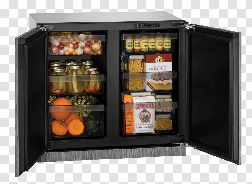 Refrigerator U-Line Volume Cubic Foot Ounce - Kitchen Appliance Transparent PNG