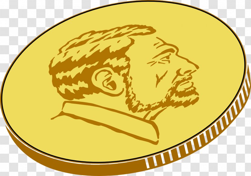 Coin Clip Art - Oval - Lakshmi Gold Transparent PNG