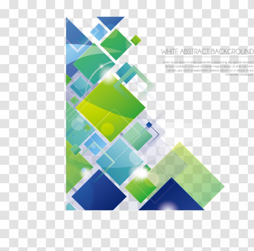 Abstract Art - Triangle - Vector Illustration Cube Box Transparent PNG