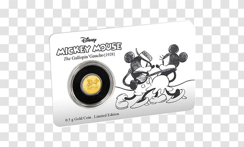 Mickey Mouse Silver Coin Gold Transparent PNG