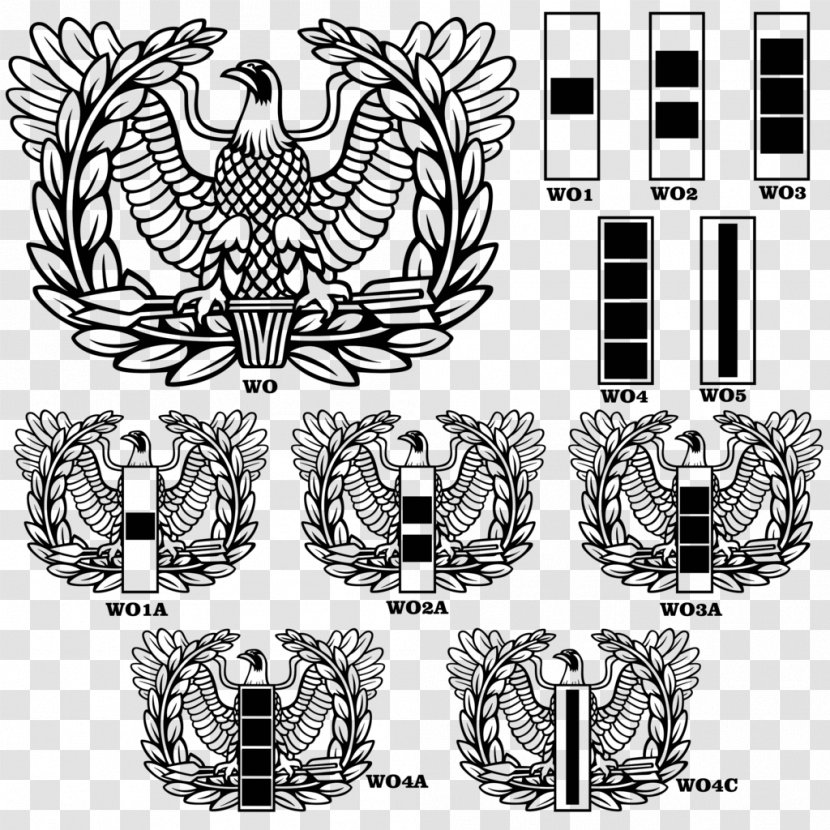 Warrant Officer United States Army Rank Insignia Military - Heart Transparent PNG
