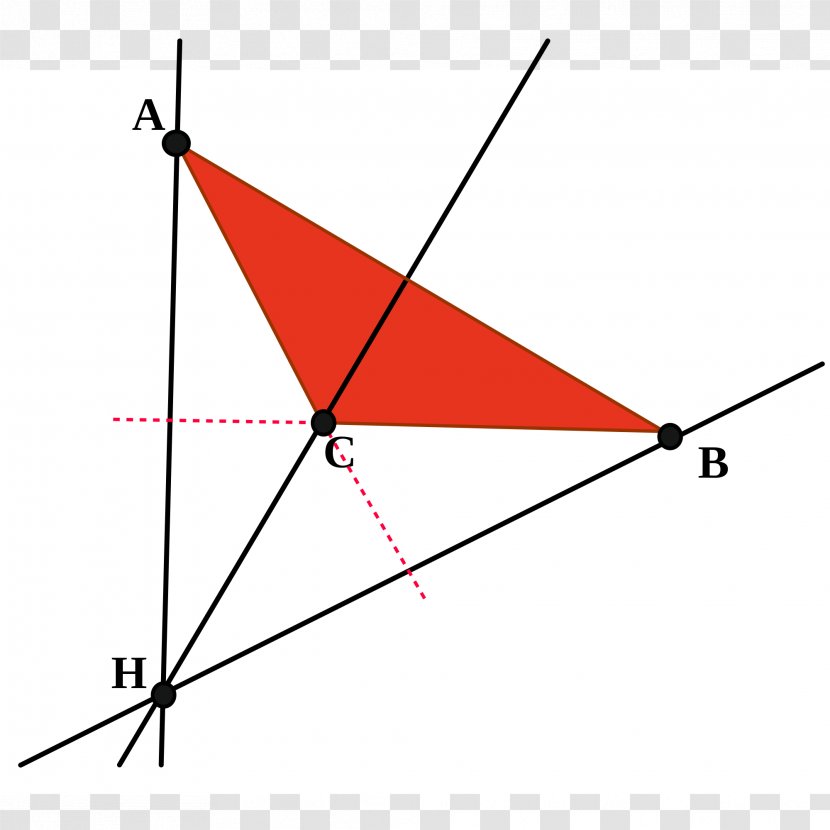 Triangle Altitude Median Angle Bisector Theorem - Parallel Transparent PNG