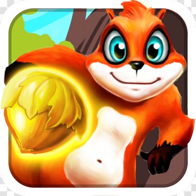 Flying Squirrel Video Game - Carnivoran - Nut Collection Transparent PNG
