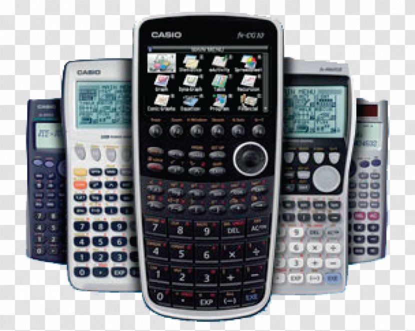 Graphing Calculator Casio Graphic Calculators Scientific 9860 Series - Communication Device Transparent PNG