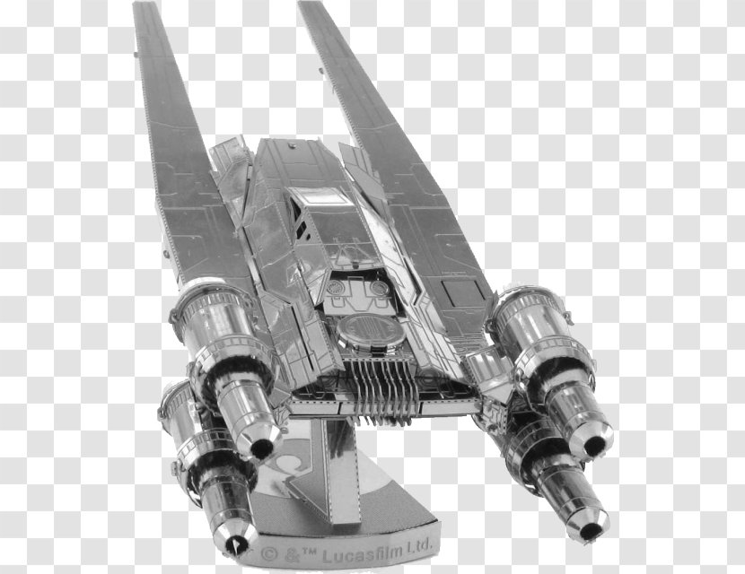 Poe Dameron C-3PO Star Wars U-wing Metal - Machine Transparent PNG