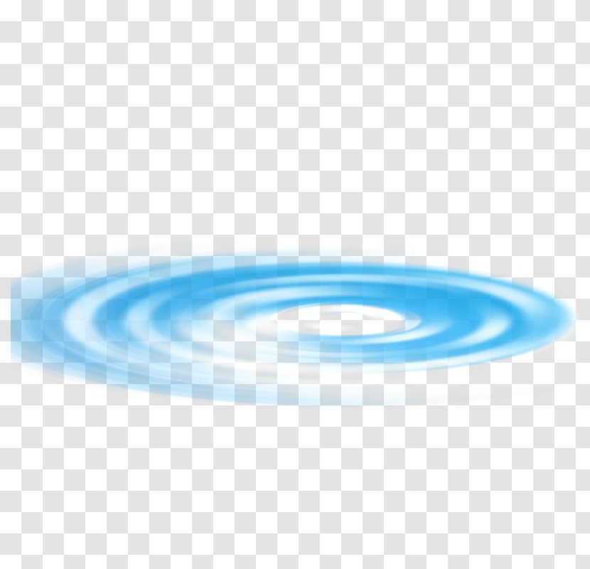 Blue Circle Pattern - Azure - Water Ripples Transparent PNG