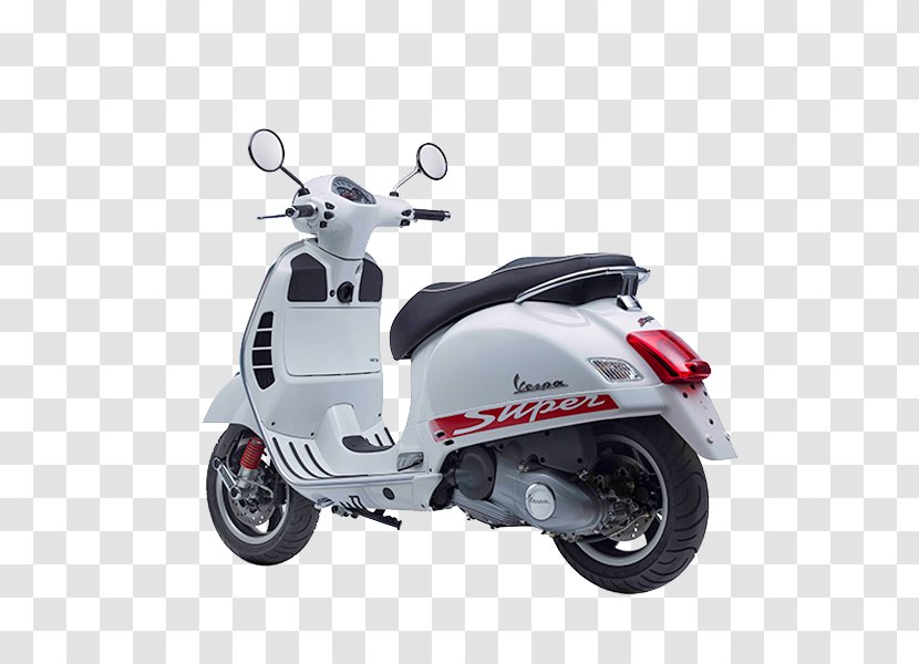 Piaggio Vespa GTS 300 Super Motorcycle - Tree - White Transparent PNG