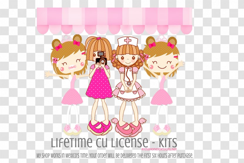 Greeting & Note Cards Doll Pink M Clip Art Transparent PNG