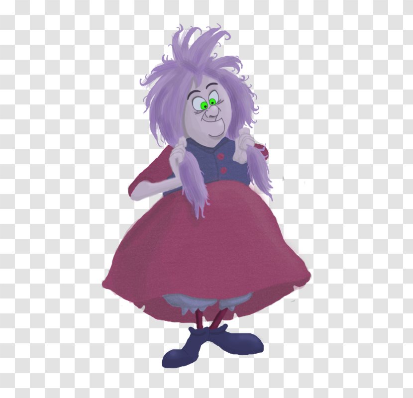 Madam Mim The Walt Disney Company Villain Character Animated Film - Flower - Watercolor Transparent PNG