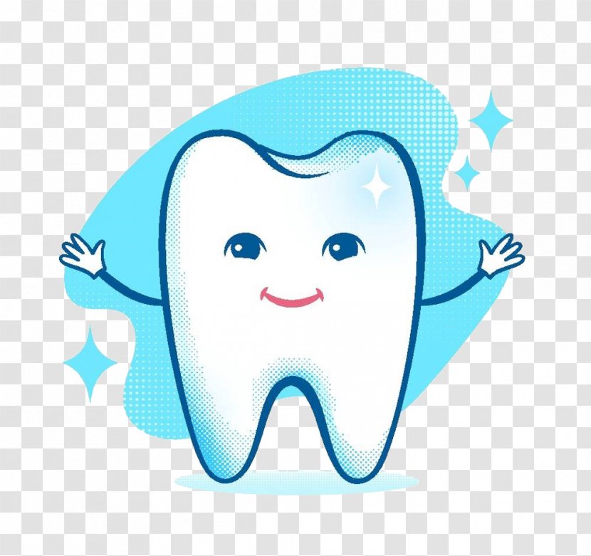 Human Tooth Dentistry Character - Silhouette - Open Arm Teeth Transparent PNG