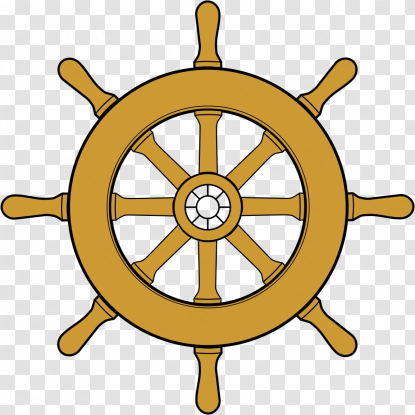 Ships Wheel Steering Clip Art - Boat Cliparts Transparent PNG