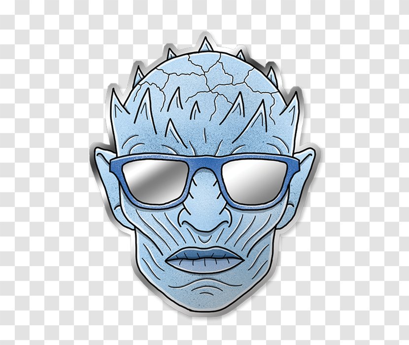 Sticker Illustration Goggles Clip Art T-shirt - Clothing - Night King Thrones Mask Transparent PNG