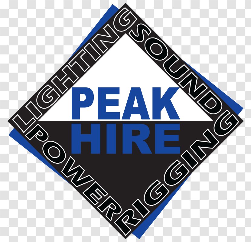 Peak Hire Ltd Lighting Logo Blue - Truss Transparent PNG