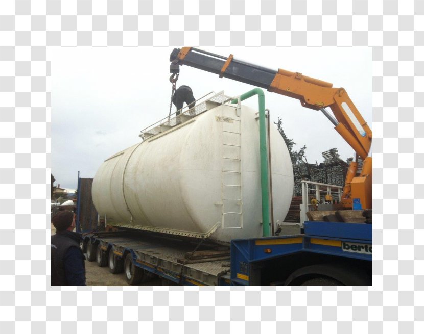 Crane Pipe Steel Cargo Transport - Construction Equipment Transparent PNG