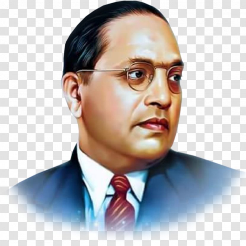 B. R. Ambedkar Jayanti Painting Jai Bhim India - Chin Transparent PNG