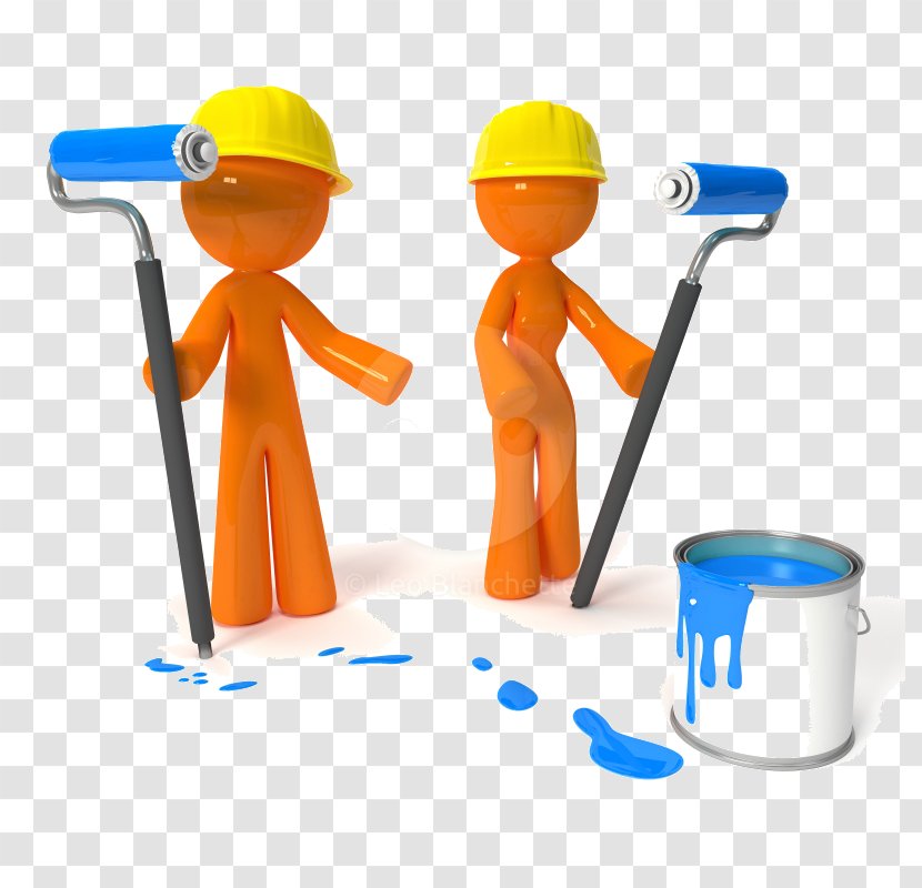 House Painter And Decorator Clip Art Painting Image - Drawing Transparent PNG